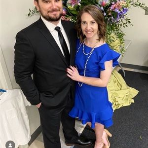 Royal Blue Cocktail Dress